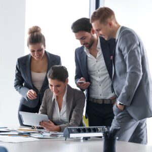 friendly staff in meeting