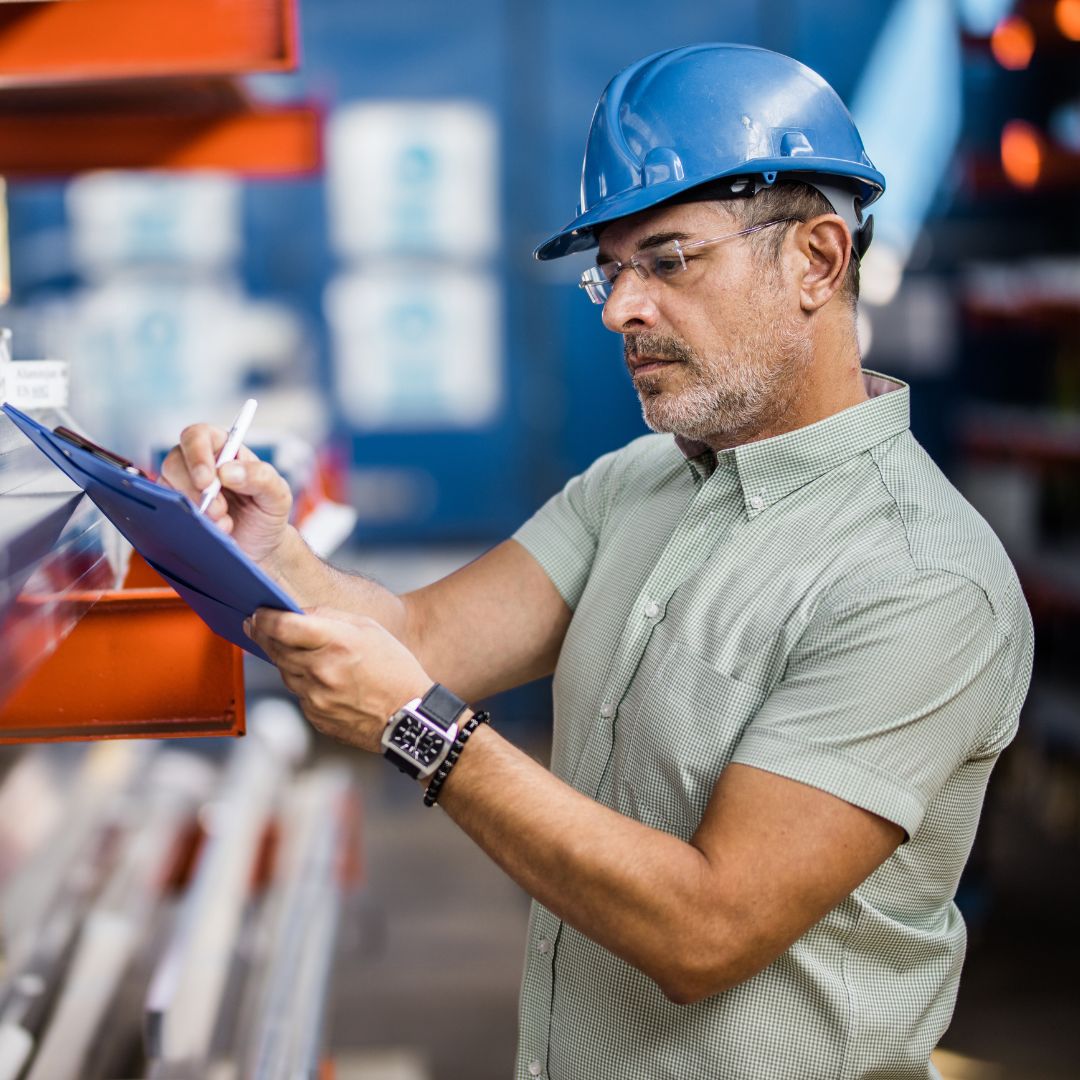 engineer in manufacturing facility